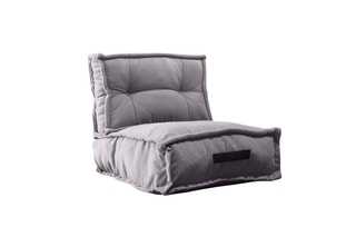 $Chauffeuse Omi - Gris - 1 place - En tissu soho
