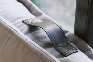 $Chauffeuse Omi - Gris - 1 place - En tissu soho