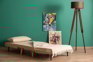 $Fauteuil convertible Folde - Crème - En polyester