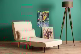 $Fauteuil convertible Folde - Crème - En polyester