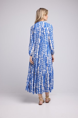 $Robe longue - Bleu