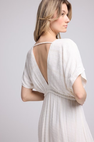 $Robe longue - Blanc