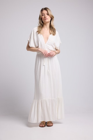 $Robe longue - Blanc