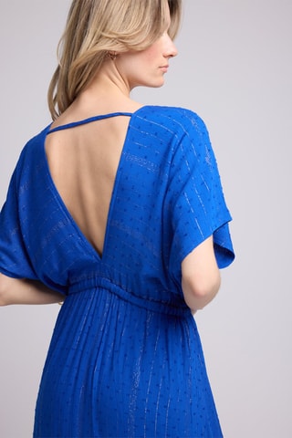 $Robe longue - Bleu