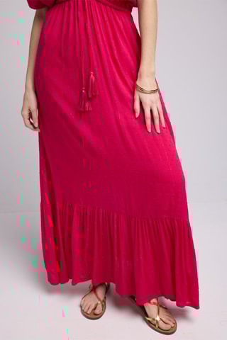 $Robe longue - Fuchsia