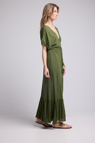 $Robe longue - Kaki