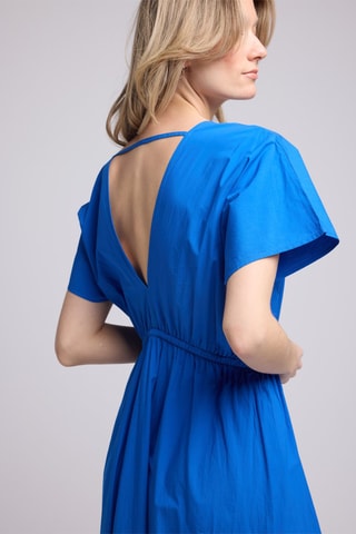 $Robe longue - Bleu