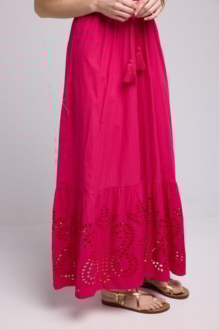 $Robe longue - Fuchsia