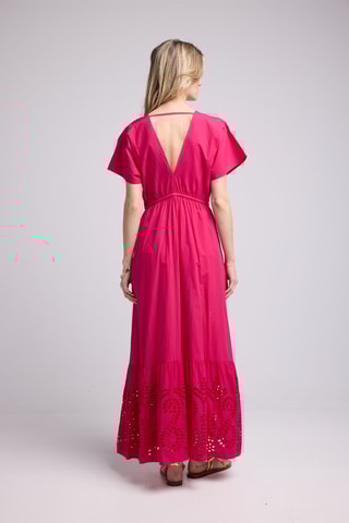 $Robe longue - Fuchsia