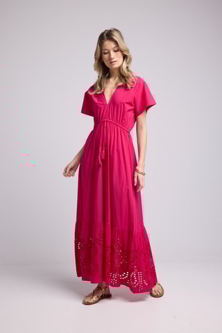 $Robe longue - Fuchsia