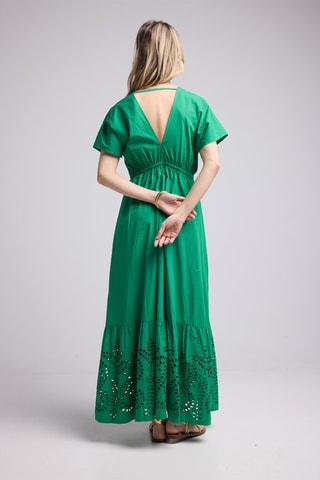$Robe longue - Vert