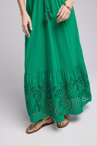 $Robe longue - Vert