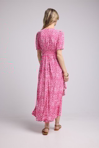 $Robe midi - Rose