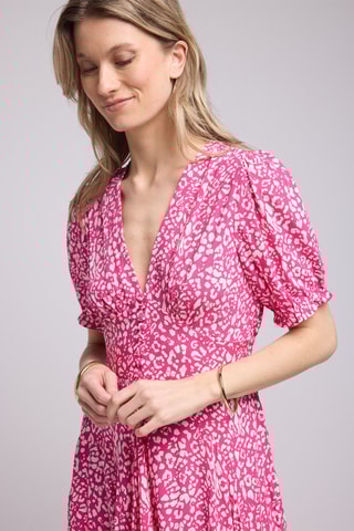 $Robe midi - Rose