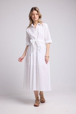 $Robe chemise - Blanc