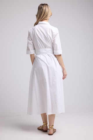 $Robe chemise - Blanc