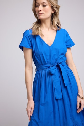 $Robe longue - Bleu