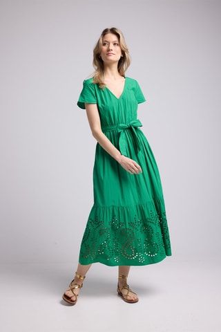 $Robe longue - Vert