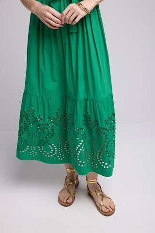 $Robe longue - Vert