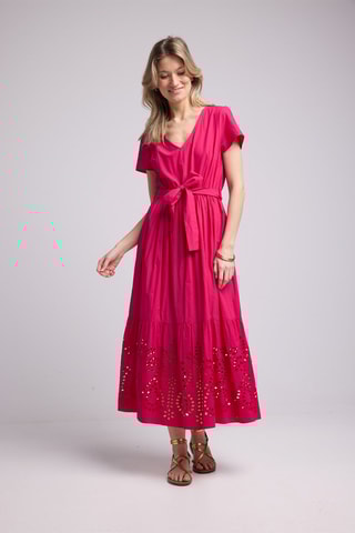 $Robe longue - Fuchsia