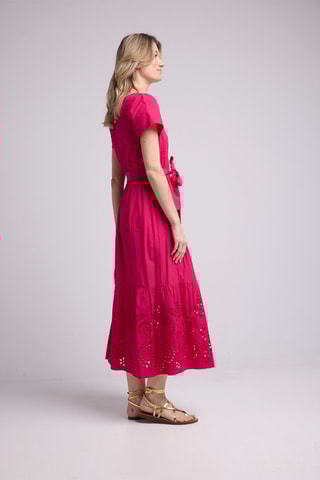 $Robe longue - Fuchsia