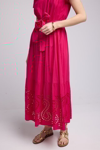 $Robe longue - Fuchsia