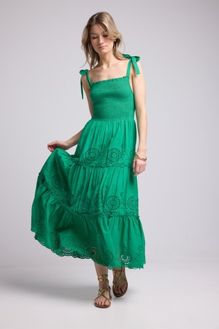 $Robe longue - Vert
