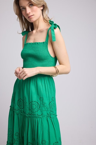 $Robe longue - Vert