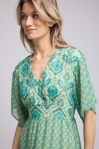 $Robe longue - Vert