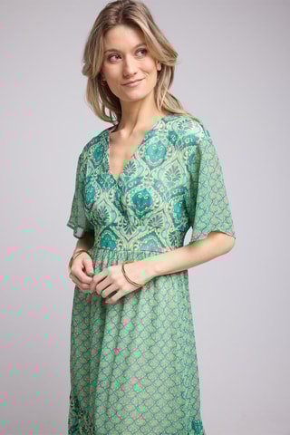 $Robe longue - Vert