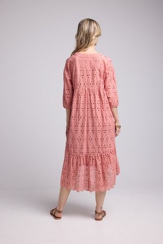 $Robe longue - Rose