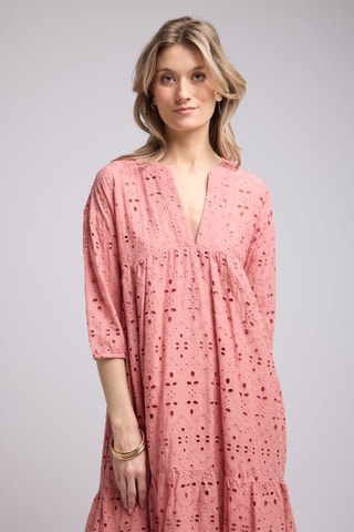 $Robe longue - Rose