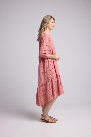 $Robe longue - Rose