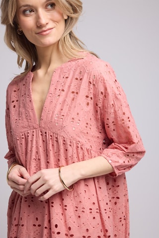 $Robe longue - Rose