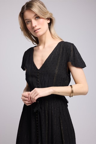 $Robe chemise - Noir