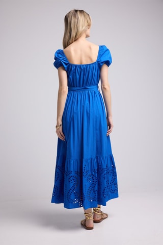 $Robe longue - Bleu