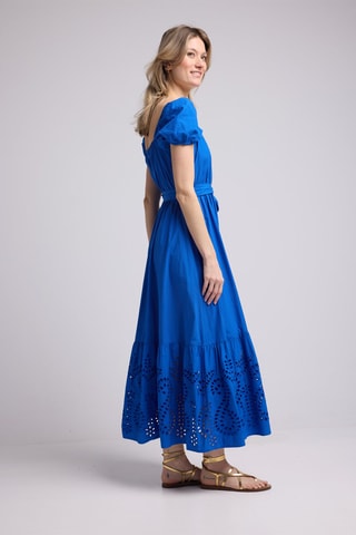 $Robe longue - Bleu