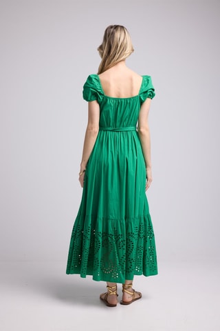 $Robe longue - Vert