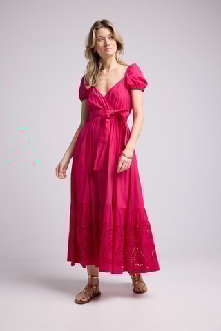 $Robe longue - Fuchsia