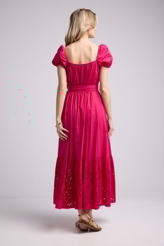 $Robe longue - Fuchsia