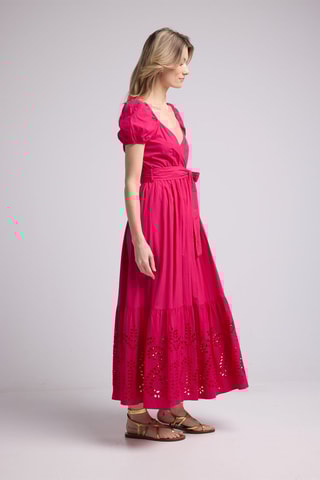 $Robe longue - Fuchsia