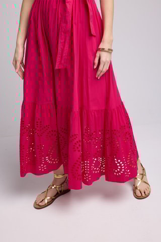 $Robe longue - Fuchsia