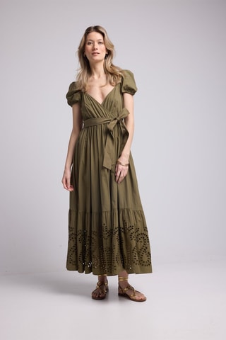 $Robe longue - Kaki