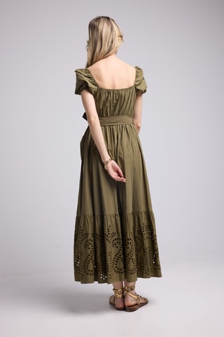 $Robe longue - Kaki