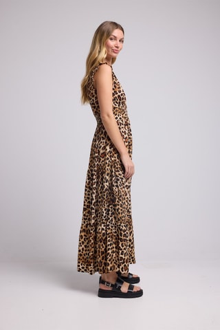 $Robe longue - Beige