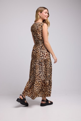 $Robe longue - Beige