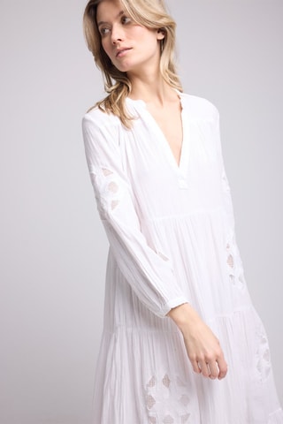 $Robe longue - Blanc