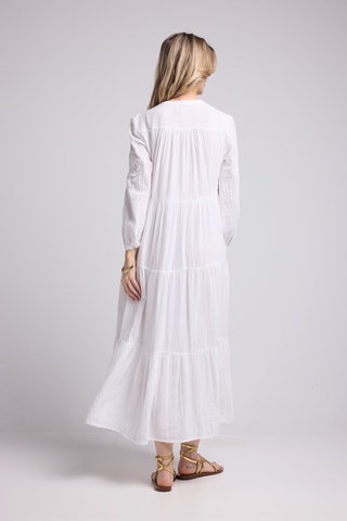 $Robe longue - Blanc