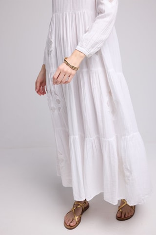 $Robe longue - Blanc