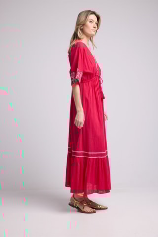 $Robe longue - Fuchsia